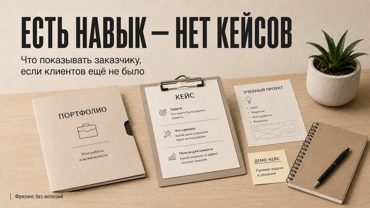 Как составить портфолио без заказов и клиентов