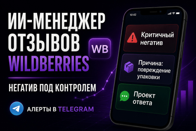 Обложка кворка Автоответы на отзывы WB